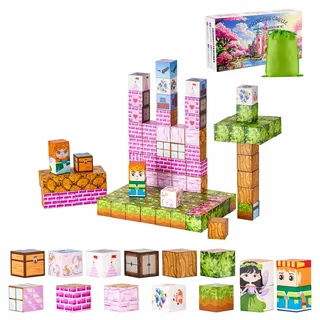 Vevor Magnetische Bausteine Prinzessinnen-Schloss-Set