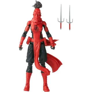 Marvel Spiderman Elektra Natchios Daredevil Figur 15cm - Schwarz, Rot