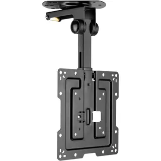 Ricoo TV Deckenhalterung Schwenkbar Fernseher Halterung Decke Klappbar für 32-43 Zoll Wandhalterung Dachschräge Wand-Halter D0422 Fernsehhalterung Decken-Halter Flach Smart OLED Curved VESA 200 x 200