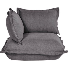 Bild HOME Sofa-Eckelement »Cushion«, im lässigen Kissenlook, mit softer Kaltschaumpolsterung grau