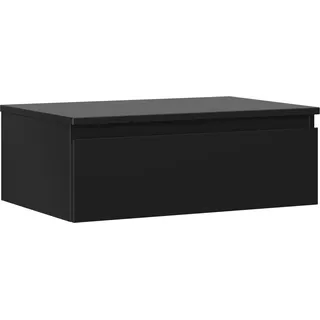 Mexen Orio Badezimmerschrank unter dem Waschbecken 70 cm mit Arbeitsplatte, 1 Schublade, schwarz matt - 91A10-07023-1-BFC71