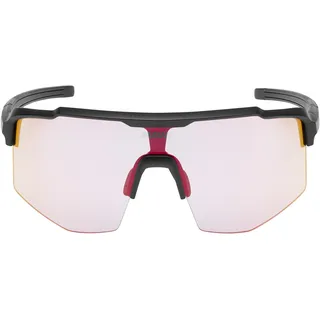 MAVIC MVS Shield Photochromic - Fahrradbrille schwarz/rot