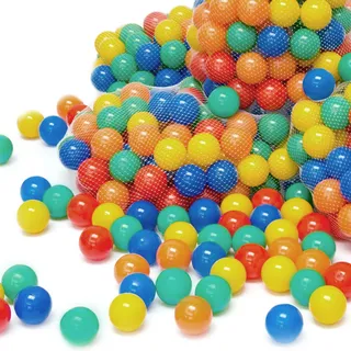 LittleTom BÄLLEBAD-BÄLLE 100 Stück, bunt, 7 cm