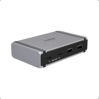 CalDigit Element 5 Hub Thunderbolt 8 Ports, Dockingstation – USB Hub, Grau