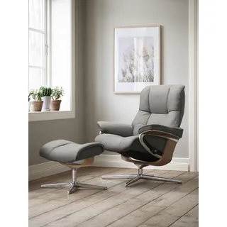 Stressless Mayfair mit Cross Base Rohleder 83 x 102 x 74 cm grey q2 faron