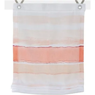 Kutti »Adele« mit Hakenaufhängung ohne Bohren freihängend weiß, mit Farbverlauf, halbtransparent, Polyester, pflegeleicht,