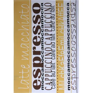 stuco Geschirrtuch »Mokka«, weiß