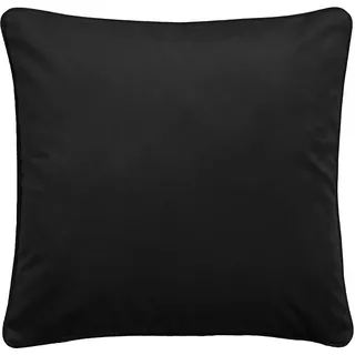 Laurence Llewelyn-Bowen - Montrose Kissen, Samt, gefüllt, 43 x 43 cm, Schwarz