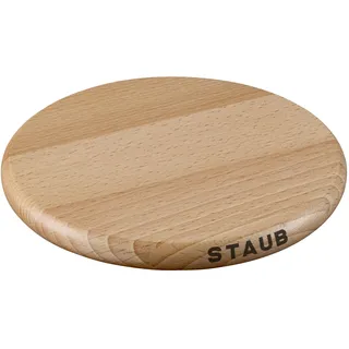Staub Untersetzer Holz, rund, 16,5cm 40511-078-0