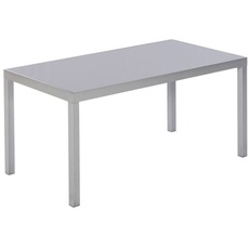 Bild Amalfi Gartentisch 150 x 90 x 72 cm graphit/silber