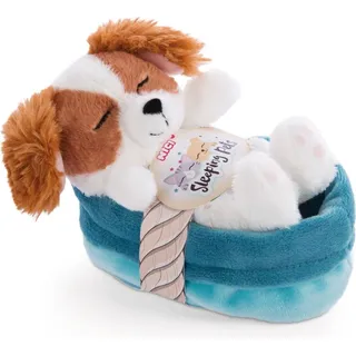 NICI Sleeping Pets Welpe Cockerspaniel im Körbchen 12cm 47890