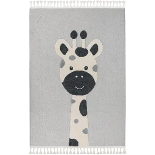 OBSESSION My Fano 392 Kinderteppich 120 x 170 cm Grau/Mehrfarbig