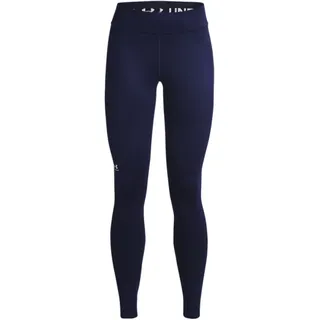 Under Armour Authentics Damen-Leggings, Midnight Navy (410)/White, Groß