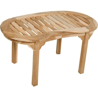 Garden Pleasure AMBON Gartentisch 90 x 45 x 50 cm Braun