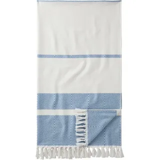 Egeria Pestemal Herri Hamamtuch 100 x 180 cm blau