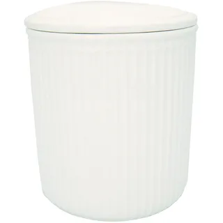 Greengate Vorratsdose mit Deckel ALICE WEISS Medium 13x15 cm Keramik Geschirr