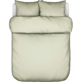 Marc O' Polo Renforcé-Bettwäsche-Garnitur Senja Farbe Moss green  Größe 240x220+2x80x80