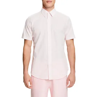 ESPRIT Herren 044ee2f304 Hemd, 695/Pastel Pink, XL