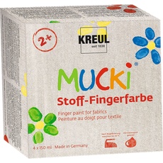 Bild Mucki Stoff Fingerfarbe 4 St.