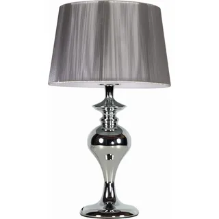 Candellux Silber Tischlampe Gillenia für Glühbirne 1x E27 41-11954 - Silber