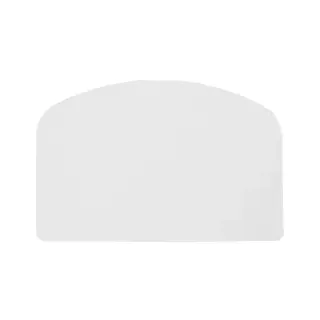 Schneider Teigschaber flexibel, weiß, 227241 - Maße: 137 x 86 mm