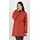 DEPROC Softshelljacke DEPROC ACTIVE SHELBY LONG Damen Gr 46 L rot chilli 100 Polyester tailliert gerader Abschluss mit Klettverschlüssen Jacken Softshelljacke leichter Softshell mit abnehmbarer Kapuze