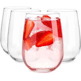 glasmark krosno 1992 Gaja Trinkgläser-Set 4-tlg. 0,33 l