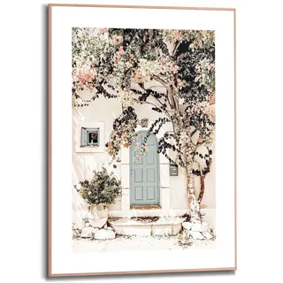 Reinders! Poster REINDERS "Griechenland", beige (farbe bild(er): beige), B:50cm H:70cm T:1,6cm, MDF, Bilder, Poster