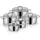 Inspiration Induktion Topf-Set 5-tlg. Bratentopf + 3 x Fleischtopf + Stielkasserolle