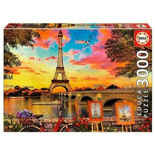 Educa Borras Sonnenuntergang in Paris 3000 Stücke - Multicolor | One Size