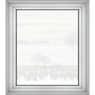 GARDINIA Statische Deko-Fensterfolie X-Mas Bäume