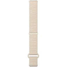 Bild Nylon-Armband mit Klettverschluss 20mm Beige S/M