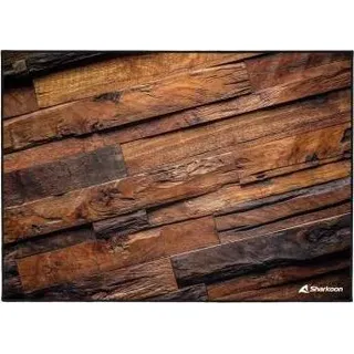 Sharkoon Bodenschutzmatte -Wood 140x100cm braun