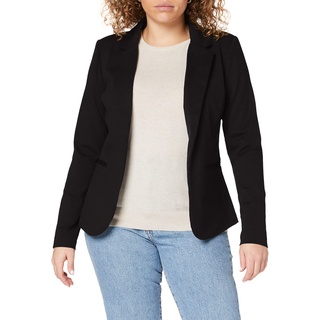 ICHI IHKATE Damen Blazer mit Reverskragen Modell 'Kate', Black, M