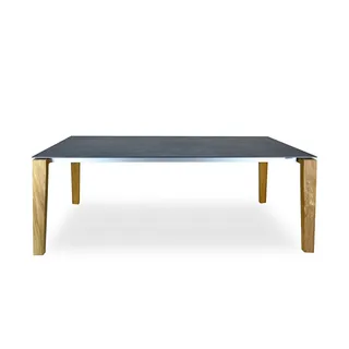 Sit Mobilia Turin Gartentisch 140 x 95 x 75 cm bluestone
