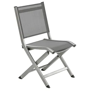 Dehner Klappstuhl Chicago 88 x 57,5 x 48,5 cm grau