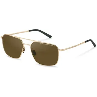 Porsche Design P8970 Sonnenbrille - Gold / B21161 - Brown / CAT3