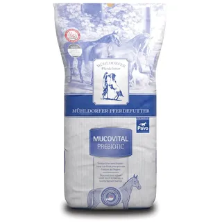 Mühldorfer Mucovital Prebiotic - 20 kg - Entzündungsregulierendes Pferdefutter - Bei Magenerkrankungen - Ohne Getreidestärke