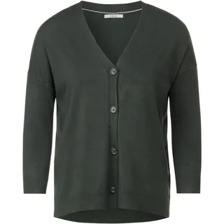 Cecil Damen B253757 Cardigan 3/4 Arm, Strong Khaki, XL