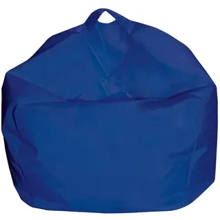 Avilia Moderner und vielseitiger Sitzsack – Sitzsack für drinnen und draußen, weicher und bequemer Sitz zum Entspannen, ideal für Wohnzimmer, Schlafzimmer und Garten, 65 x 62 cm, Blau
