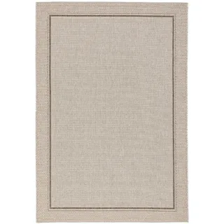 Pergamon Natur Panama Outdoor-Teppich 160 x 230 cm Beige/Grau/Weiß