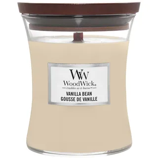 Woodwick Vanilla Bean Duftkerze 275 g beige