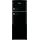 KGC 15634 S Retro-Kühl-Gefrierkombination (206 l, 1440 mm hoch, Schwarz)
