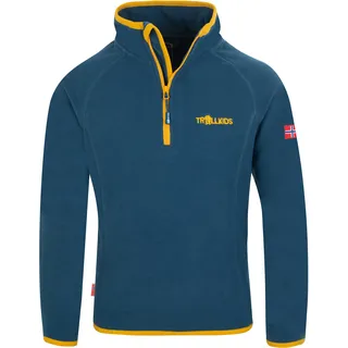 Trollkids Kinder Nordland Half Zip Fleecepullover
