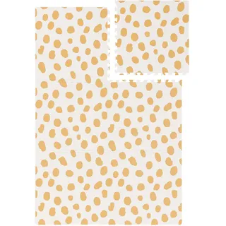 Lytte Spielmatte Savannah Cream/Gelb 120x180 cm , Textil , Animalprint , Rechteckig , 120x180 cm , für Fußbodenheizung geeignet , Teppiche und Böden, Teppiche, Kinderteppiche