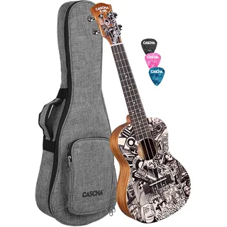Cascha Concert Ukulele Art Series Sketch