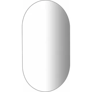 Aqualine Spiegel mit Schnittkante 50x85cm, Oval, CU free