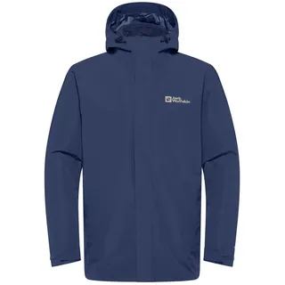 Jack Wolfskin Herren Altenberg 3in1 Jkt M, Midnight Sky, XL EU
