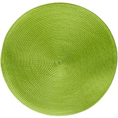 Bild von Tischsets Platzsets »Marrakesch«, RUND im 4er-Set, Ø 38 cm, abwischbar, grün