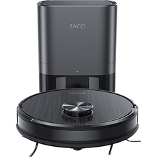 ZACO A10 PRO Saug- und Wischroboter inkl. Absaugstation (Iron Grey, Laufzeit: ca. 120 min, 72 dB(A))